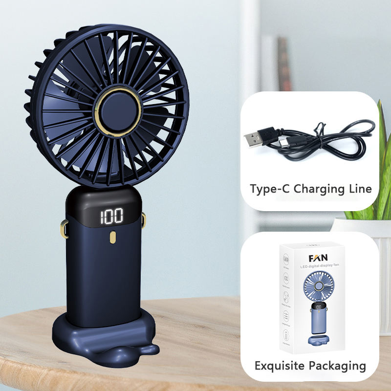 Ventilateur Portable USB Rechargeable – Fraîcheur partout, à tout moment !