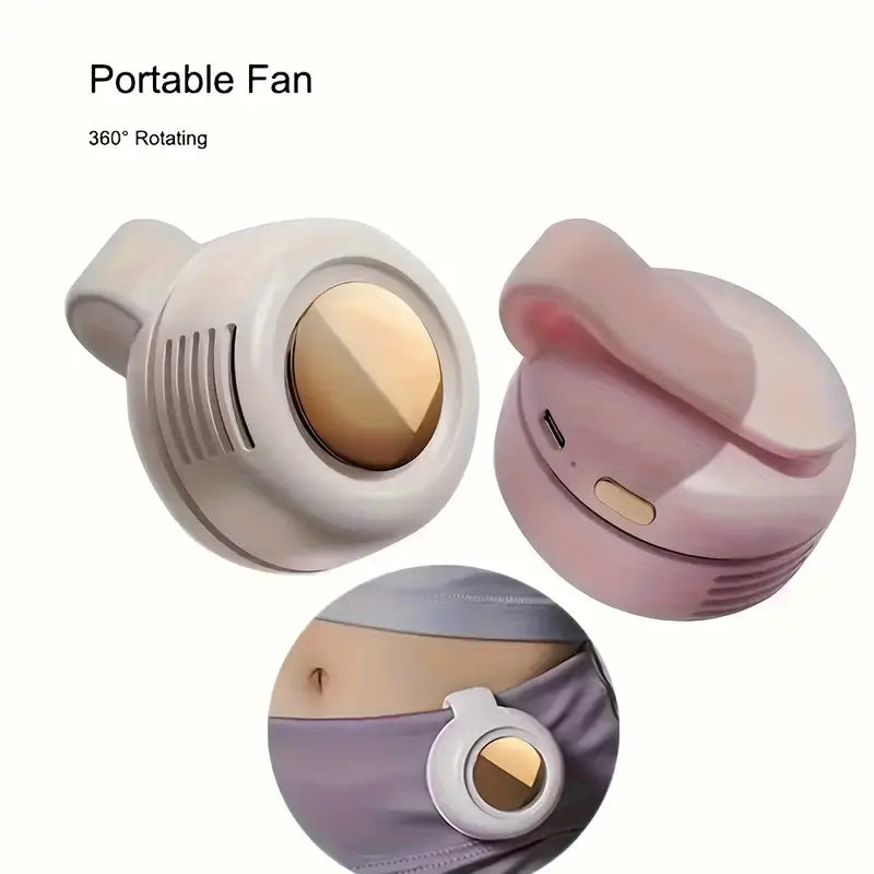 Ventilateur Portable USB Rechargeable – Fraîcheur partout, à tout moment !
